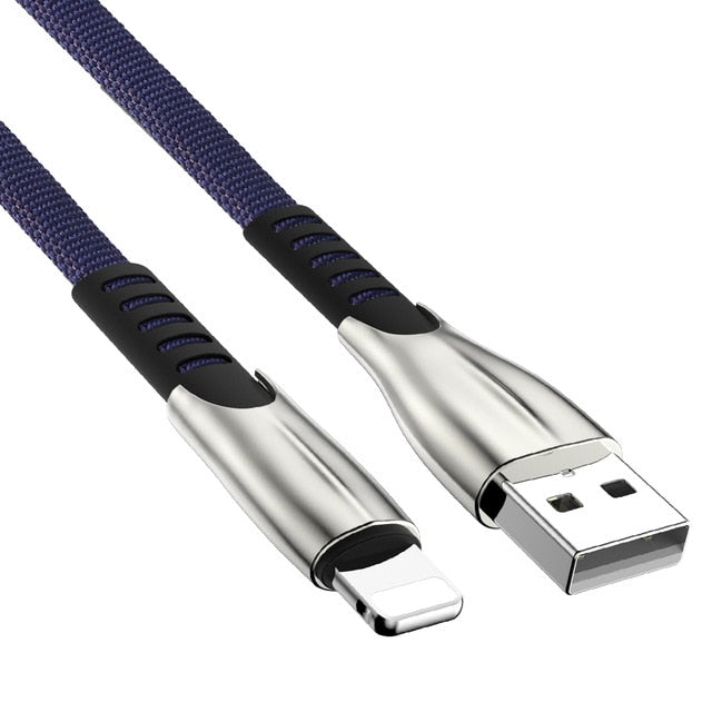 1m 2m 3m 3A Fast Charger USB Cable For iPhone 11 Pro Xs Max XR X 8 7 6 s 6s Plus 5s iPad Origin Mobile Phone Accessory Long Wire