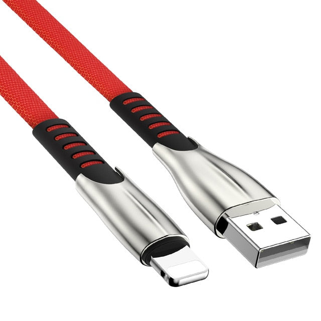 1m 2m 3m 3A Fast Charger USB Cable For iPhone 11 Pro Xs Max XR X 8 7 6 s 6s Plus 5s iPad Origin Mobile Phone Accessory Long Wire