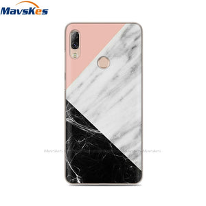 Soft TPU Case For Lenovo K5 Pro Case Back Cover Lady Painting Case Floral Phone Cases For Lenovo K 5 PRO Flower Cute Cat Coque