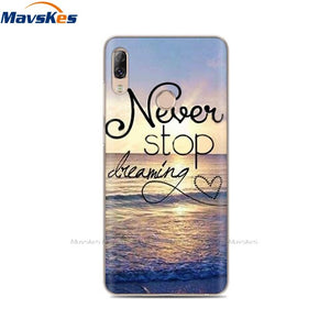 Soft TPU Case For Lenovo K5 Pro Case Back Cover Lady Painting Case Floral Phone Cases For Lenovo K 5 PRO Flower Cute Cat Coque