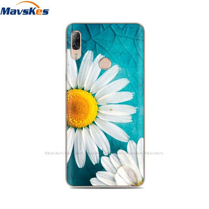 Soft TPU Case For Lenovo K5 Pro Case Back Cover Lady Painting Case Floral Phone Cases For Lenovo K 5 PRO Flower Cute Cat Coque