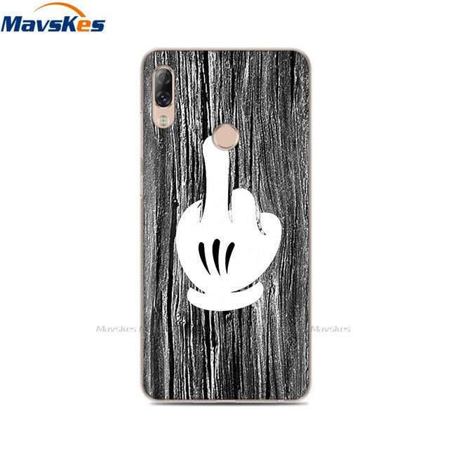 Soft TPU Case For Lenovo K5 Pro Case Back Cover Lady Painting Case Floral Phone Cases For Lenovo K 5 PRO Flower Cute Cat Coque