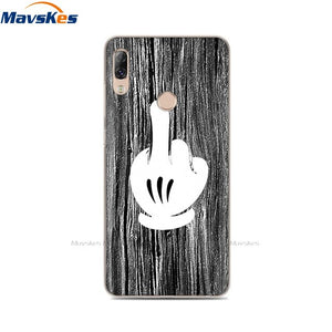 Soft TPU Case For Lenovo K5 Pro Case Back Cover Lady Painting Case Floral Phone Cases For Lenovo K 5 PRO Flower Cute Cat Coque