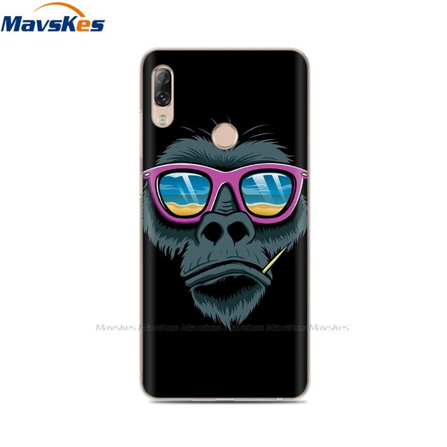 Soft TPU Case For Lenovo K5 Pro Case Back Cover Lady Painting Case Floral Phone Cases For Lenovo K 5 PRO Flower Cute Cat Coque