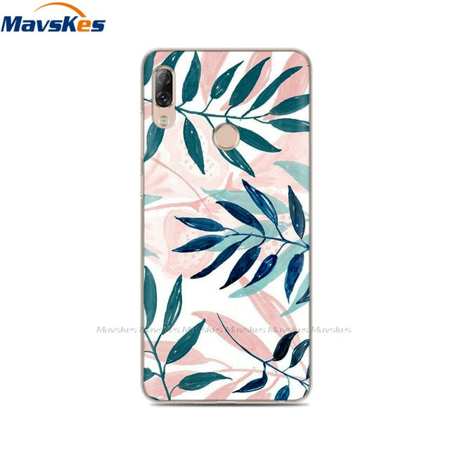 Soft TPU Case For Lenovo K5 Pro Case Back Cover Lady Painting Case Floral Phone Cases For Lenovo K 5 PRO Flower Cute Cat Coque