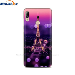 Soft TPU Case For Lenovo K5 Pro Case Back Cover Lady Painting Case Floral Phone Cases For Lenovo K 5 PRO Flower Cute Cat Coque