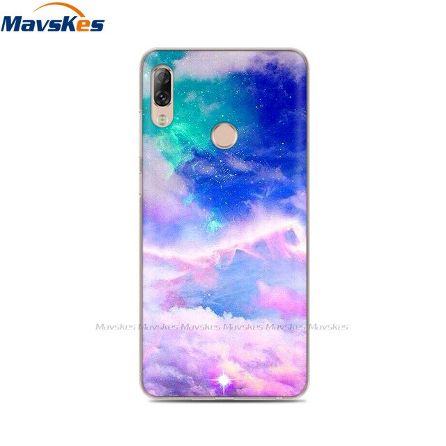 Soft TPU Case For Lenovo K5 Pro Case Back Cover Lady Painting Case Floral Phone Cases For Lenovo K 5 PRO Flower Cute Cat Coque