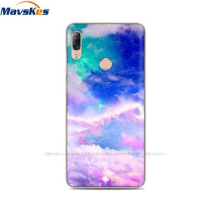 Soft TPU Case For Lenovo K5 Pro Case Back Cover Lady Painting Case Floral Phone Cases For Lenovo K 5 PRO Flower Cute Cat Coque
