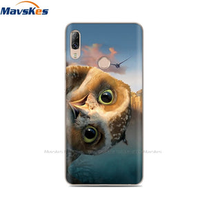 Soft TPU Case For Lenovo K5 Pro Case Back Cover Lady Painting Case Floral Phone Cases For Lenovo K 5 PRO Flower Cute Cat Coque