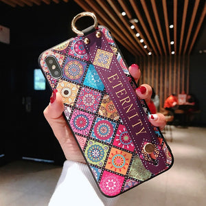 beautiful Wrist Phone Case For Samsung Galaxy S20 Plus Ultra S10 S9 S8 Note 10 9 8 A30S A40 A50S A51 A60 A70 A7 A71 M40S Cover
