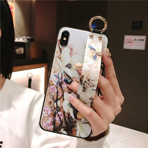 beautiful Wrist Phone Case For Samsung Galaxy S20 Plus Ultra S10 S9 S8 Note 10 9 8 A30S A40 A50S A51 A60 A70 A7 A71 M40S Cover