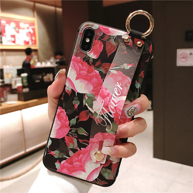 beautiful Wrist Phone Case For Samsung Galaxy S20 Plus Ultra S10 S9 S8 Note 10 9 8 A30S A40 A50S A51 A60 A70 A7 A71 M40S Cover