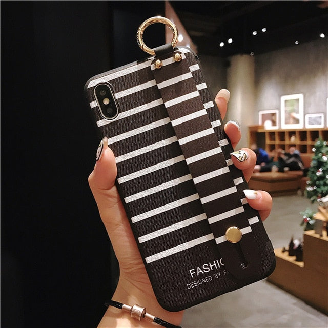 beautiful Wrist Phone Case For Samsung Galaxy S20 Plus Ultra S10 S9 S8 Note 10 9 8 A30S A40 A50S A51 A60 A70 A7 A71 M40S Cover
