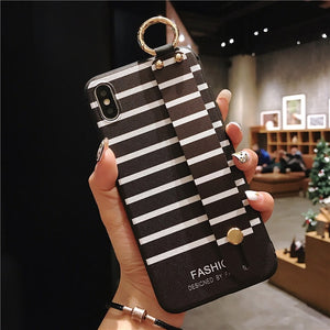 beautiful Wrist Phone Case For Samsung Galaxy S20 Plus Ultra S10 S9 S8 Note 10 9 8 A30S A40 A50S A51 A60 A70 A7 A71 M40S Cover