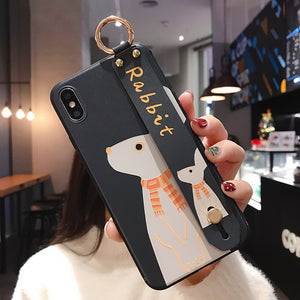 beautiful Wrist Phone Case For Samsung Galaxy S20 Plus Ultra S10 S9 S8 Note 10 9 8 A30S A40 A50S A51 A60 A70 A7 A71 M40S Cover
