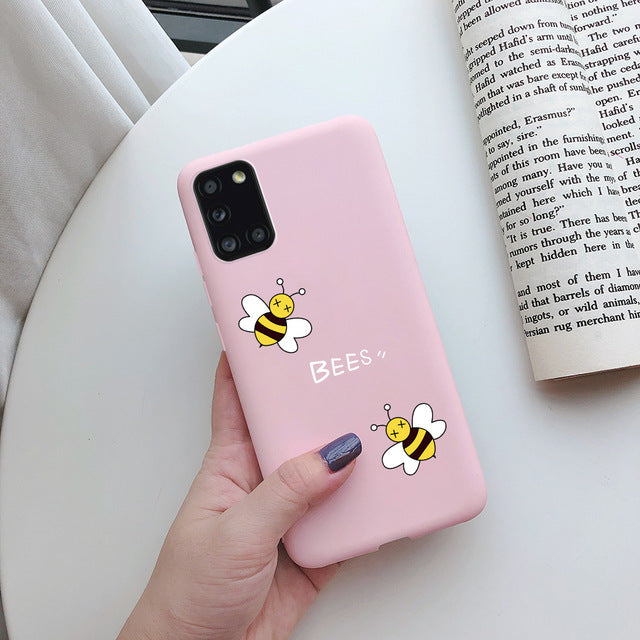 For Samsung Galaxy A31 Case For Samsung A31 Capas Bumper Silicone Soft Back TPU Phone Cases For Fundas Samsung Galaxy A31 Cover