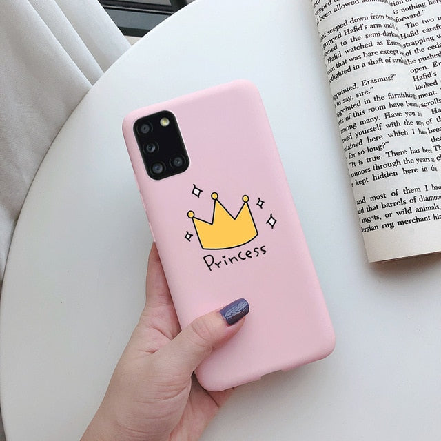 For Samsung Galaxy A31 Case For Samsung A31 Capas Bumper Silicone Soft Back TPU Phone Cases For Fundas Samsung Galaxy A31 Cover