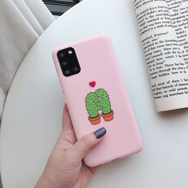 For Samsung Galaxy A31 Case For Samsung A31 Capas Bumper Silicone Soft Back TPU Phone Cases For Fundas Samsung Galaxy A31 Cover