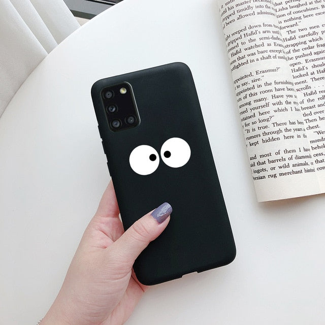 For Samsung Galaxy A31 Case For Samsung A31 Capas Bumper Silicone Soft Back TPU Phone Cases For Fundas Samsung Galaxy A31 Cover