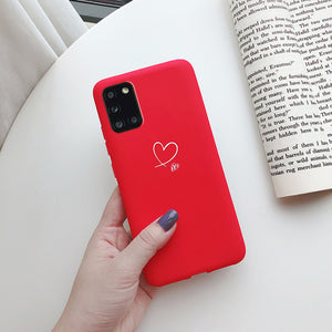 For Samsung Galaxy A31 Case For Samsung A31 Capas Bumper Silicone Soft Back TPU Phone Cases For Fundas Samsung Galaxy A31 Cover