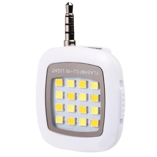 RK12 Selfie Led Ring Light Portable Mobile Selfie Lamp for Iphone Clip Lampe Selfi Telephone Lampa Na Telefon Lens Photography