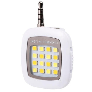 RK12 Selfie Led Ring Light Portable Mobile Selfie Lamp for Iphone Clip Lampe Selfi Telephone Lampa Na Telefon Lens Photography