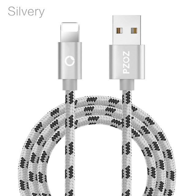 PZOZ Usb Cable For iphone cable 11 pro max Xs Xr X SE 2 8 7 6 plus 6s 5s ipad air mini 4 fast charging cables For iphone charger