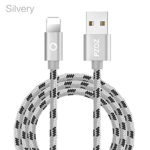 PZOZ Usb Cable For iphone cable 11 pro max Xs Xr X SE 2 8 7 6 plus 6s 5s ipad air mini 4 fast charging cables For iphone charger