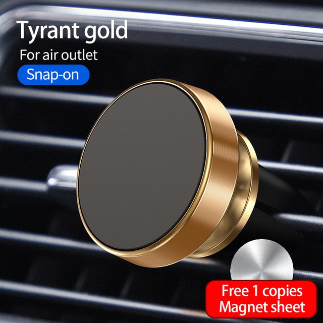 Universal Magnetic Car Phone Holder Air Vent Mount Magnet GPS Stand in Car For iPhone Samsung Xiaomi Huawei Dashboard Support