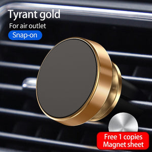 Universal Magnetic Car Phone Holder Air Vent Mount Magnet GPS Stand in Car For iPhone Samsung Xiaomi Huawei Dashboard Support