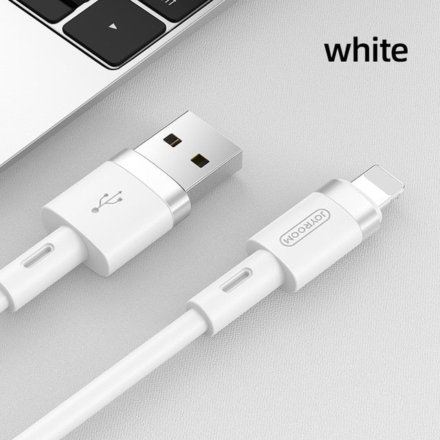Charger For iPhone 11 Pro Max X XR XS 8 7 6 6s 5 5s iPad Cord for Charging Charger Cable Liquid Silicone Cable For iPhone Cable