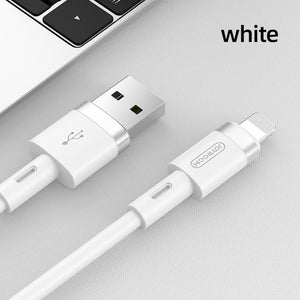 Charger For iPhone 11 Pro Max X XR XS 8 7 6 6s 5 5s iPad Cord for Charging Charger Cable Liquid Silicone Cable For iPhone Cable