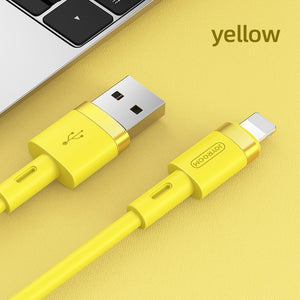 Charger For iPhone 11 Pro Max X XR XS 8 7 6 6s 5 5s iPad Cord for Charging Charger Cable Liquid Silicone Cable For iPhone Cable
