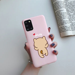 For Samsung Galaxy A31 Case For Samsung A31 Capas Bumper Silicone Soft Back TPU Phone Cases For Fundas Samsung Galaxy A31 Cover