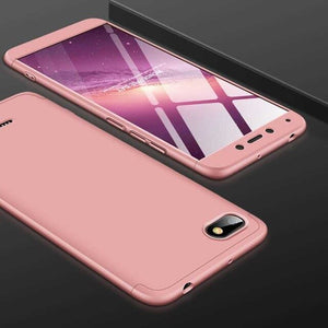 Mokoemi Fashion 360 Full Protection Armor 5.45"For Xiaomi Redmi 6a Case For Xiaomi Redmi 6a Cell Phone Case Cover