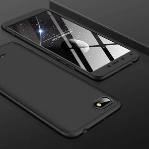 Mokoemi Fashion 360 Full Protection Armor 5.45"For Xiaomi Redmi 6a Case For Xiaomi Redmi 6a Cell Phone Case Cover