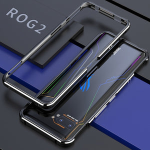 For Asus Rog 2 ZS660KL case Original Luxury Glossy Aluminum alloy bumper for Asus Rog2 ROG II ZS660KL cover Rog phone 2 cases