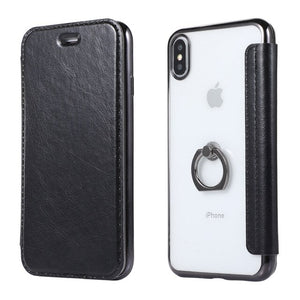 Ring clasp plating holster Phone case  For iPhone 5G 6G 7G 6P 7P X XSMAX XR 11 11PRO 11PROMAX case