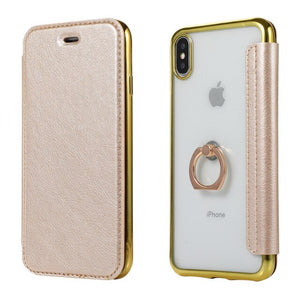 Ring clasp plating holster Phone case  For iPhone 5G 6G 7G 6P 7P X XSMAX XR 11 11PRO 11PROMAX case