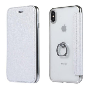 Ring clasp plating holster Phone case  For iPhone 5G 6G 7G 6P 7P X XSMAX XR 11 11PRO 11PROMAX case