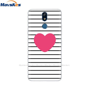 For LG K40 K 40 Case 2019 Cartoon Fashion Silicone Soft TPU Back Cover Coque For LG K40 Phone Cases Cute Flower Cat Lady Fundas