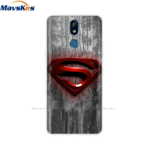 For LG K40 K 40 Case 2019 Cartoon Fashion Silicone Soft TPU Back Cover Coque For LG K40 Phone Cases Cute Flower Cat Lady Fundas