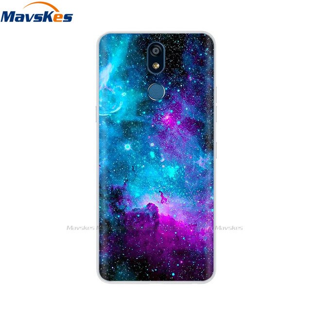For LG K40 K 40 Case 2019 Cartoon Fashion Silicone Soft TPU Back Cover Coque For LG K40 Phone Cases Cute Flower Cat Lady Fundas