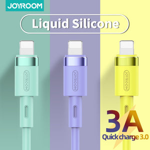 Charger For iPhone 11 Pro Max X XR XS 8 7 6 6s 5 5s iPad Cord for Charging Charger Cable Liquid Silicone Cable For iPhone Cable