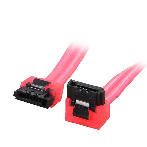 6inch  6Gb/s SATA3 Serial ATA DATA cable w/ latch Locking for PC Laptop SATA 3.0 SATAIII 6Gbps HDD Hard Drive Disk/ SSD - Black